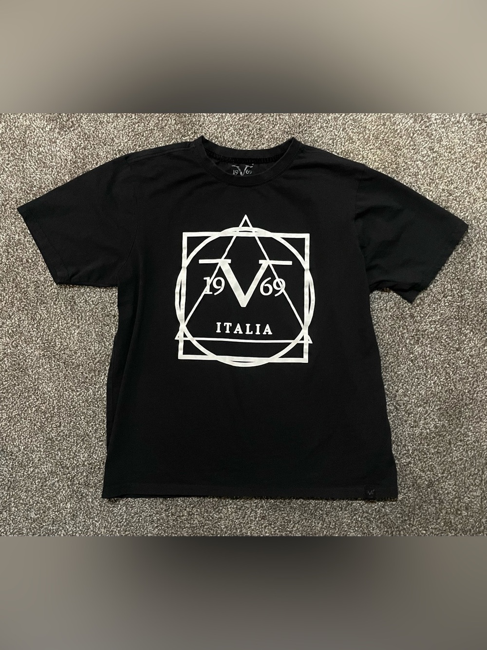Men's Black Graphic Tee